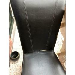 eetkamer stoelen eetkamerstoel leer 6 GRATIS