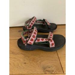 Teva sandalen schoenen maat 25 meisje roze