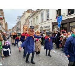 polyester carnavals kopjes