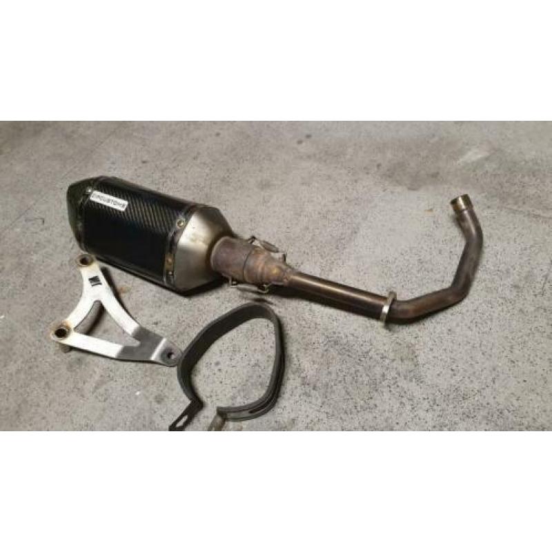 Zip uitlaat Jm tuning carbon