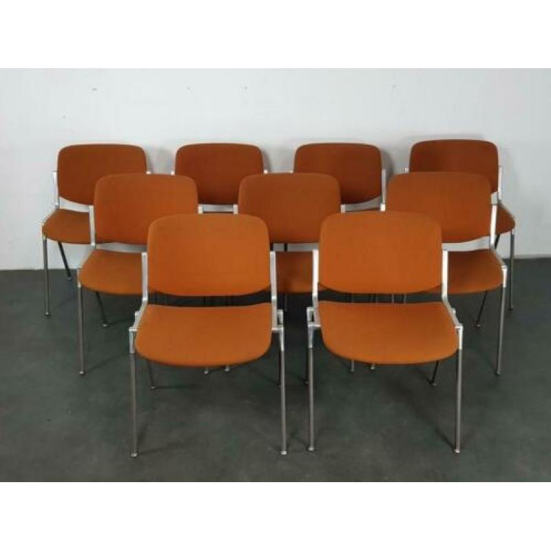 Castelli stoelen, set 4 stuks