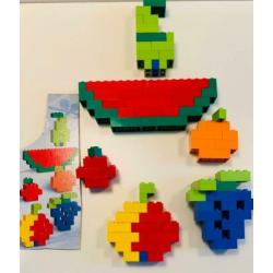 Lego basis set fruit, luchtballon en cijfers