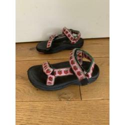 Teva sandalen schoenen maat 25 meisje roze