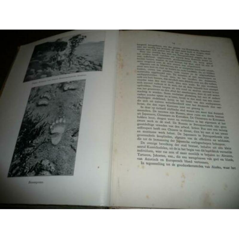 Per hondenslede door KAMTCHATKA – Sten Bergman (1929). drie