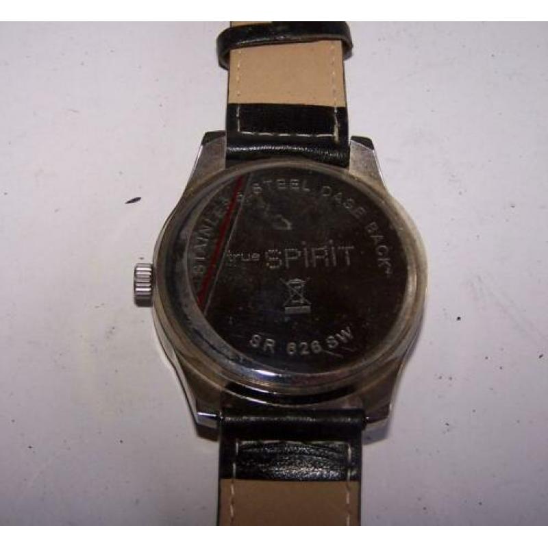 Mooi herenhorloge true Spirit. Nieuwe batterij. Nwst.