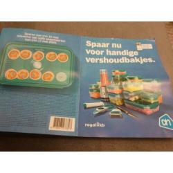 AH winterdorp huisjes ruilen met AH bakjeszegel