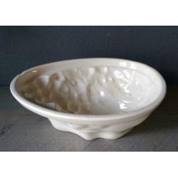 Puddingvorm Ei, 22x15x9 cm Creme kleur