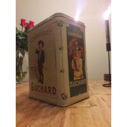 Zeldzaam antiek blik Chocolat Suchard