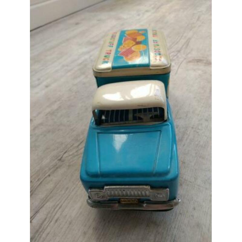 Vintage Tin Toy Foodstuff Truck China