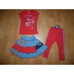 Hippe 3 delige set van Chaos en Order, maat 110/116 NIEUW!