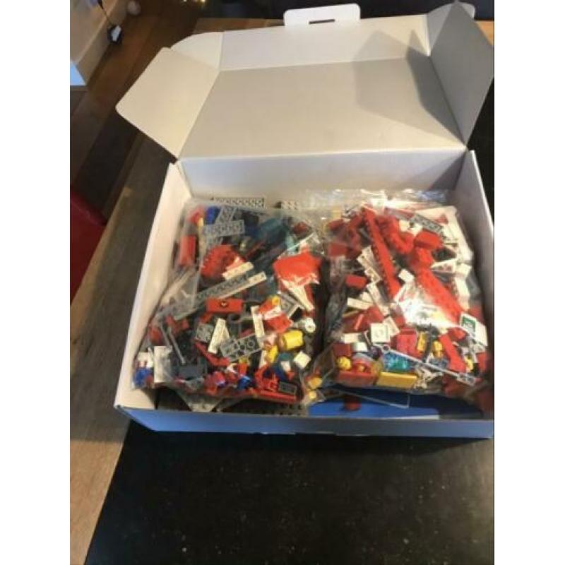 Lego brandweerkazerne compleet, zonder doos