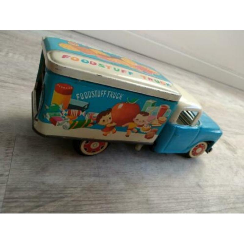 Vintage Tin Toy Foodstuff Truck China