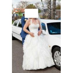 Maggie Sottero trouwjurk, maat 44, met alles er op en er aan