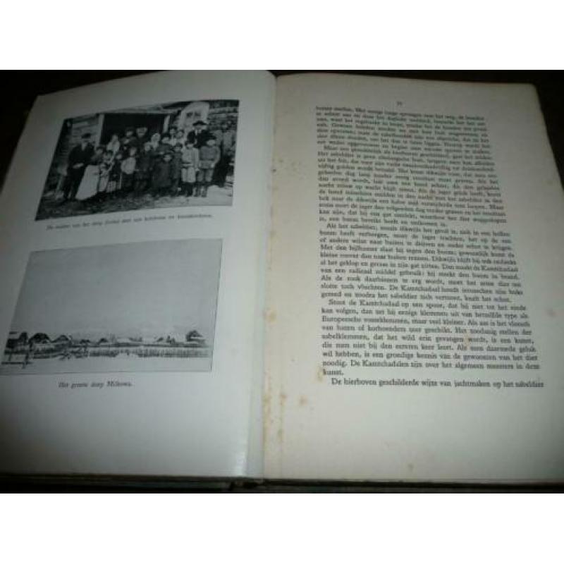 Per hondenslede door KAMTCHATKA – Sten Bergman (1929). drie