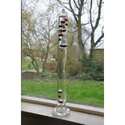 Galileo thermometer 65 cm hoog