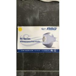 Mondkapjes / stofmaskers met ventiel FFP3 nieuw 9 stuks