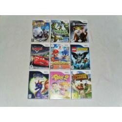 Just Dance kids, Mario Party, Zelda, lego, Smash bros, Sonic