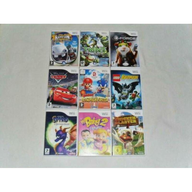 Just Dance kids, Mario Party, Zelda, lego, Smash bros, Sonic