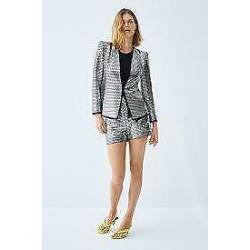 Zara blazer jasje maat xs Kleur zilver