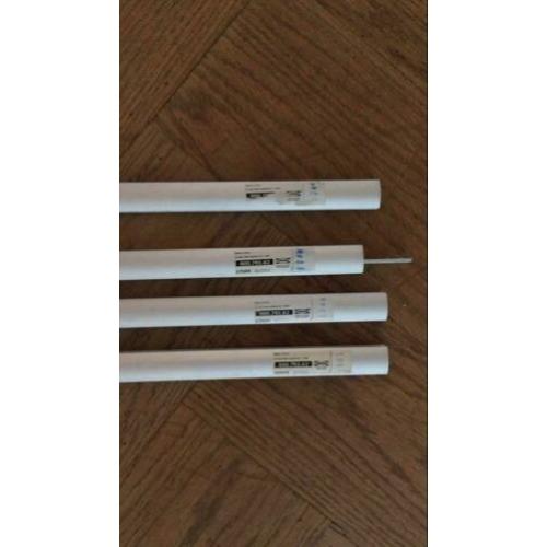 Gordijnrails Ikea Zilver 140 cm 4 stuks
