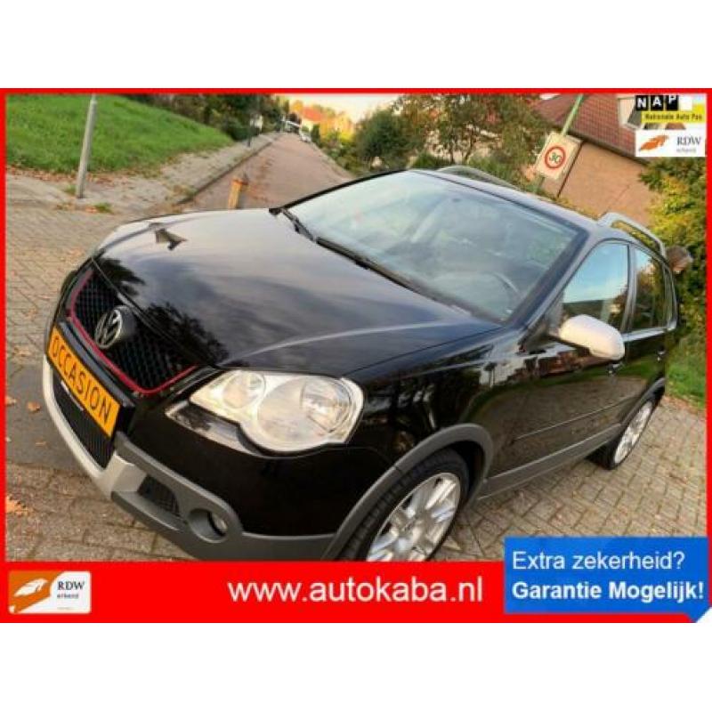 Volkswagen Polo 1.6-16V Cross Uitv Zwart Top Conditie