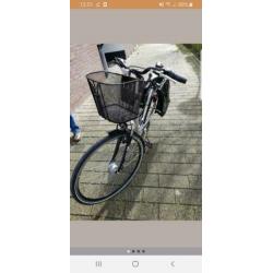 Dames fiets 8 versnellingen mand+fietstassen