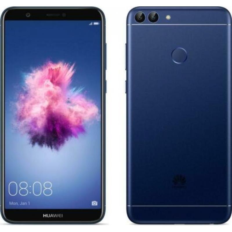 Huawei P-Smart, krasvrij scherm, incl hoesje
