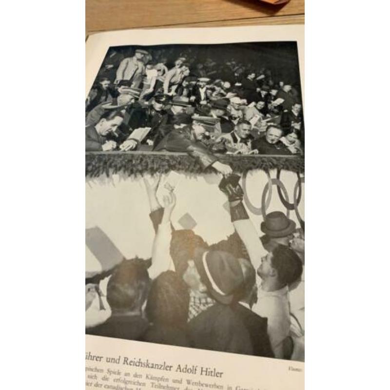 Olympia boek Duits ww2 met foto’s