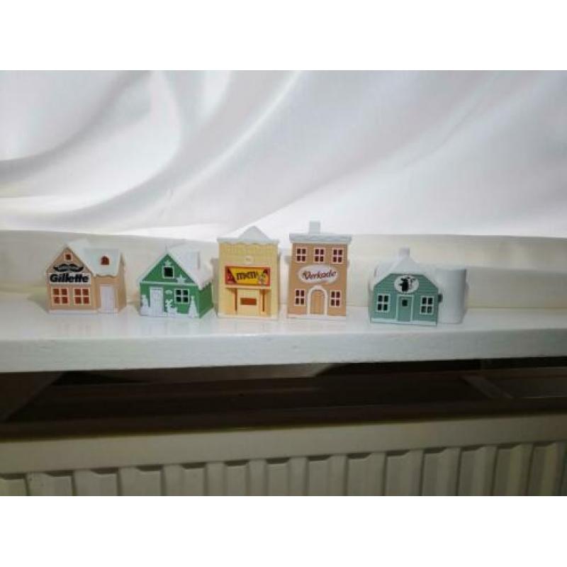 AH winterdorp huisjes ruilen met AH bakjeszegel