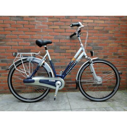 Gazelle Orange limited edition, Alu frame, 8 Nexus versnel.