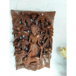 Balinese houtsnijwerk in 3D