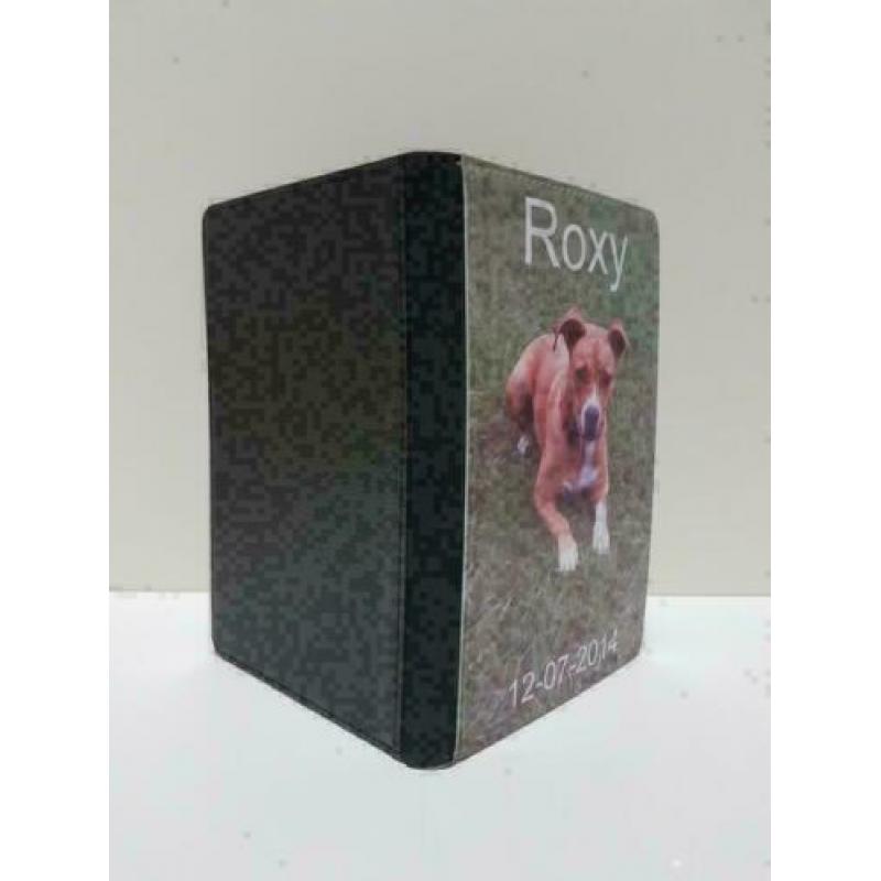 Dierenpaspoort hoesje met foto van uw hond, kat, paard etc.