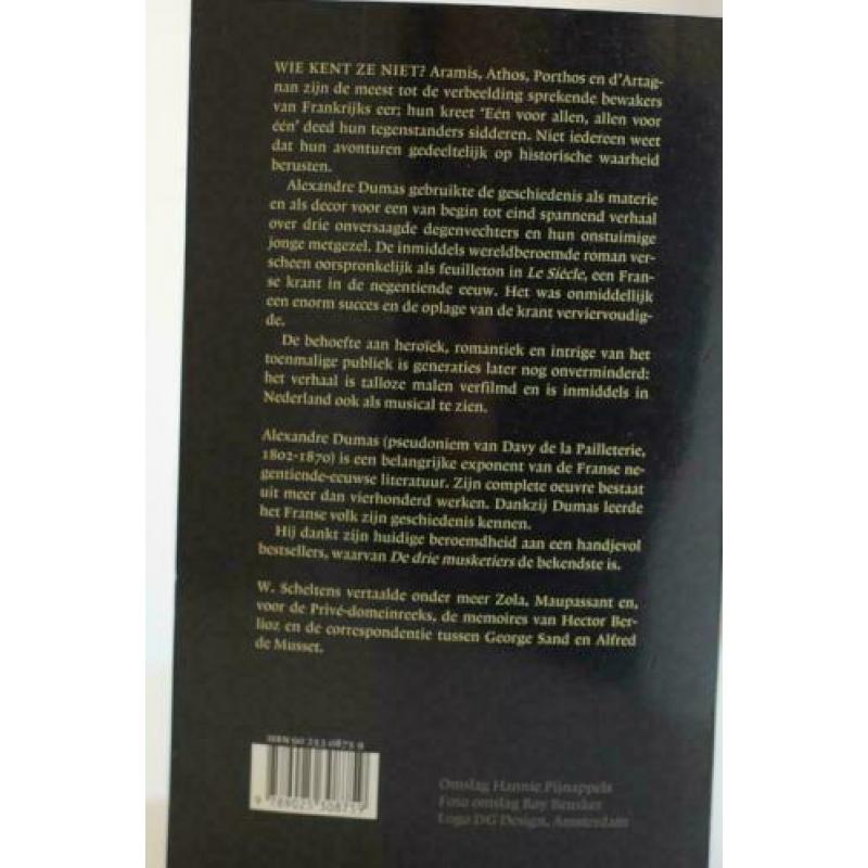 2x De drie musketiers - Alexandre Dumas jeugdboek
