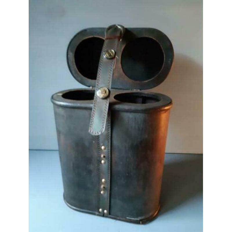 Houten koffer Hoog: 33 cm Breed: 23 cm Diep: 13 cm