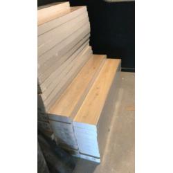 Extra sterke Laminaat vloer 120m2 + ondervloer € 990,00