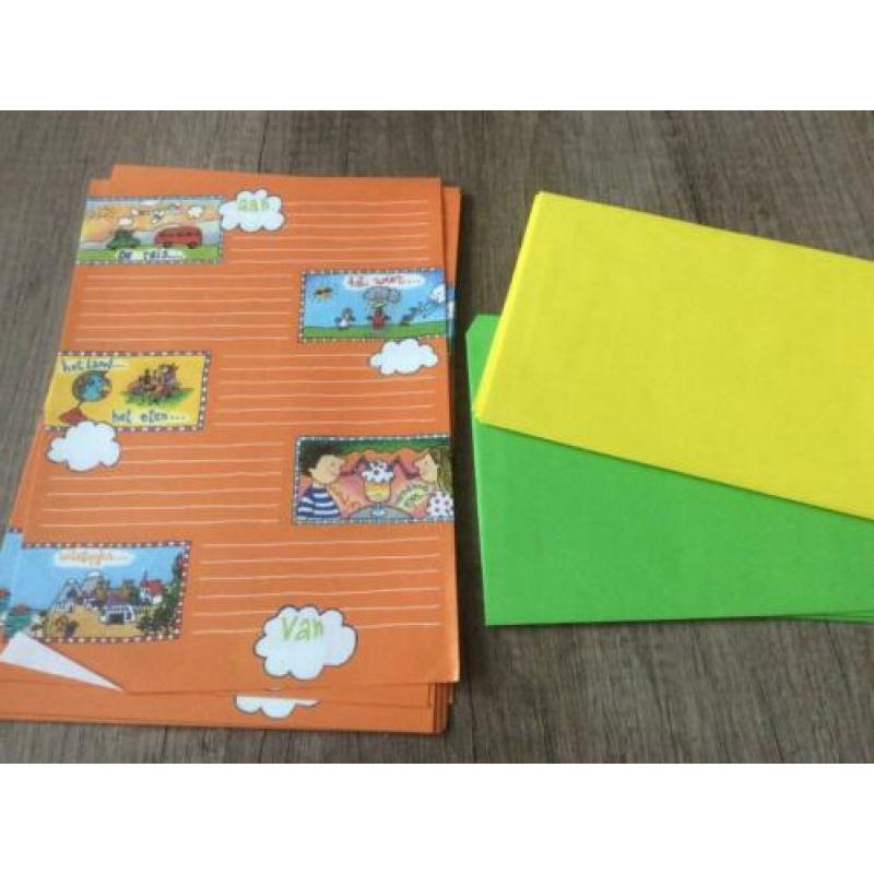 nieuw postpapier kinderbriefpapier (k7)