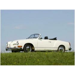 Witte Trouwauto met open dak, zelf rijden, te huur