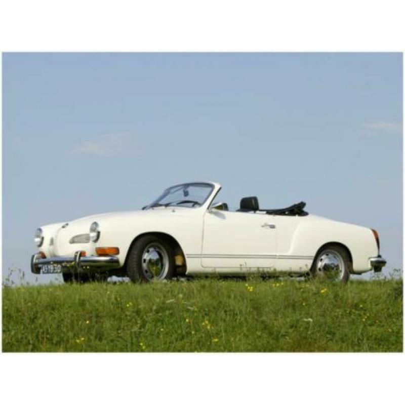 Witte Trouwauto met open dak, zelf rijden, te huur