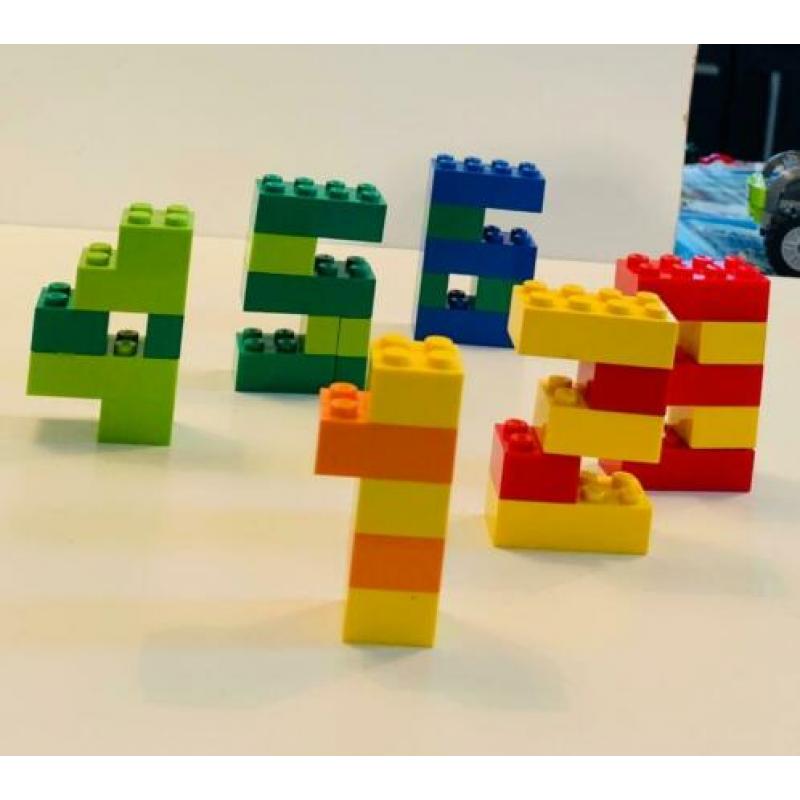 Lego basis set fruit, luchtballon en cijfers