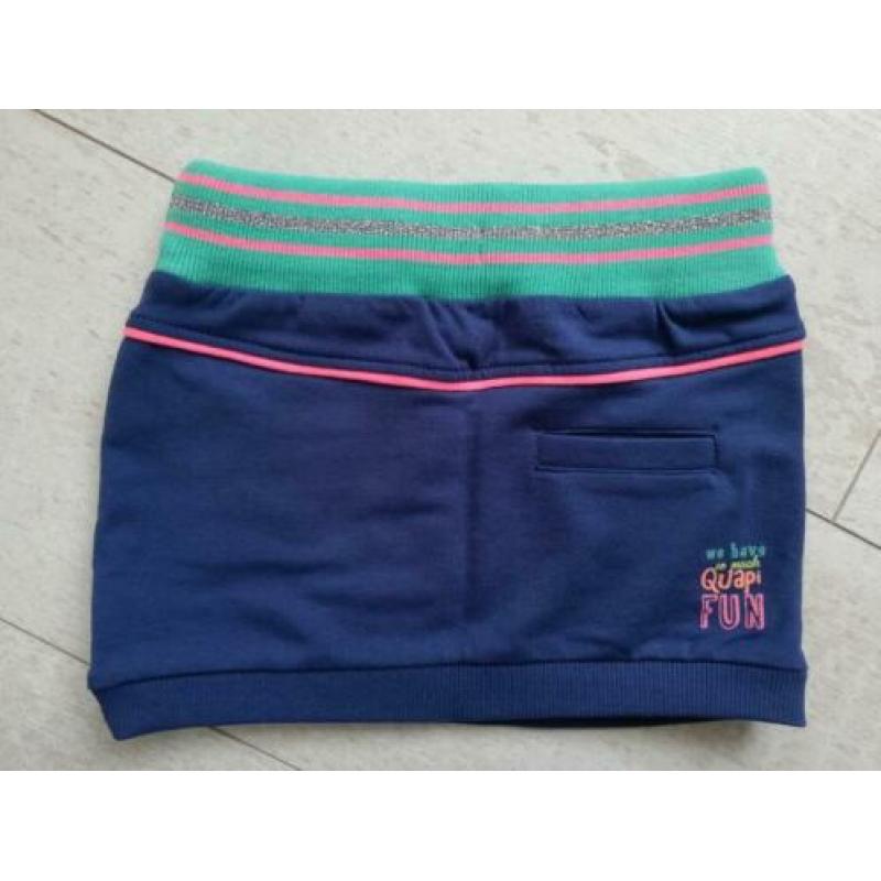 Vrolijk Quapi rokje rok blauw mt 86 NIEUW met kaartje