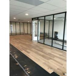 Extra sterke Laminaat vloer 120m2 + ondervloer € 990,00