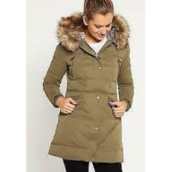 Covert Overt parka jas winterjas 42 XL olijfgroen