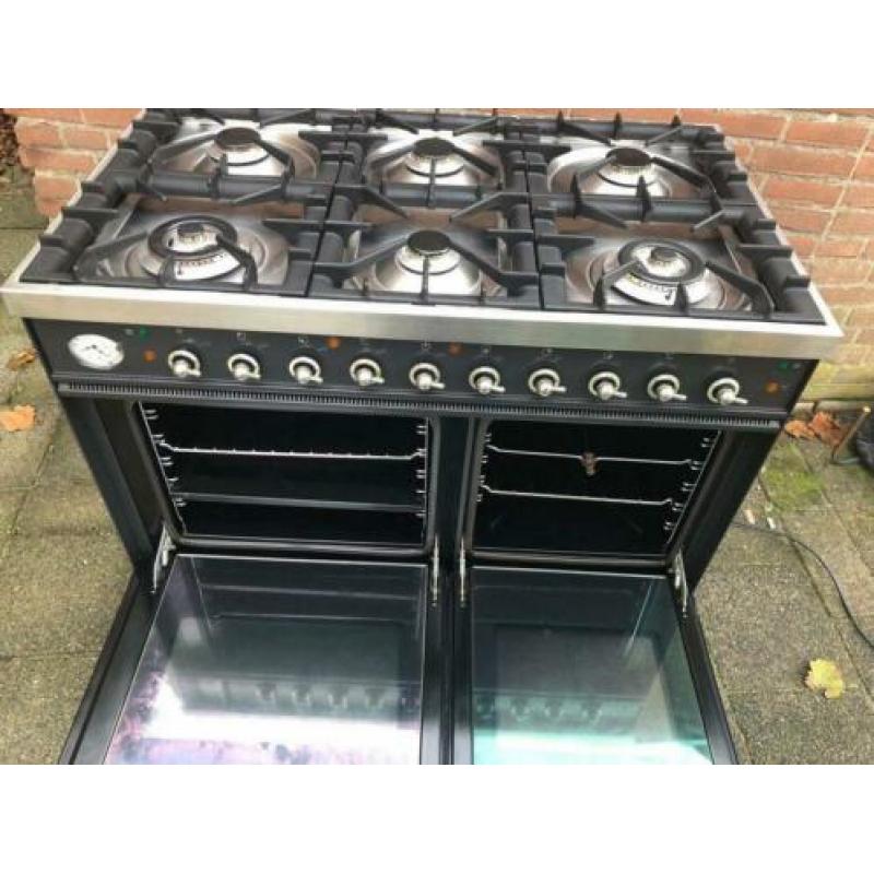 Boretti Gasfornuis 100 cm breed met 2 ovens