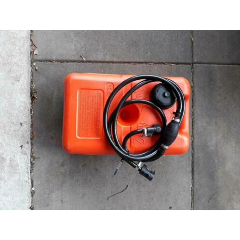Benzinetank 12 liter kunststof