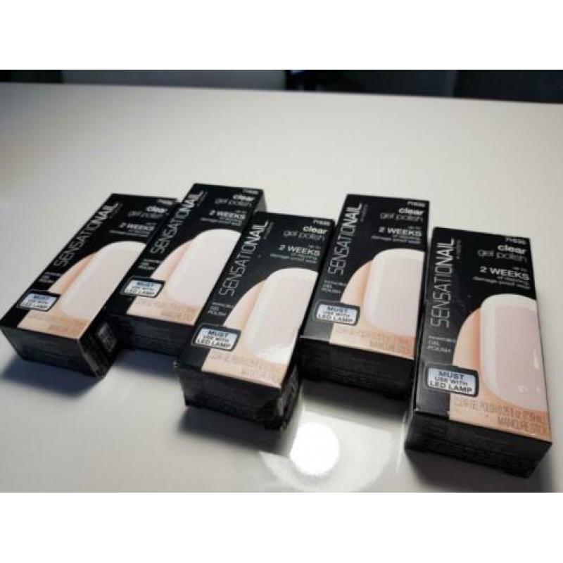 Sensationail gellak base en top coat, NIEUW!