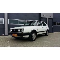 Volkswagen Golf 2 1.6 CL 51KW U9 1992 Wit 5-deurs Origineel