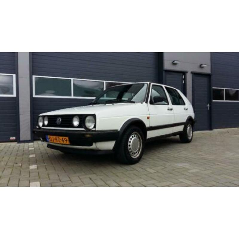Volkswagen Golf 2 1.6 CL 51KW U9 1992 Wit 5-deurs Origineel