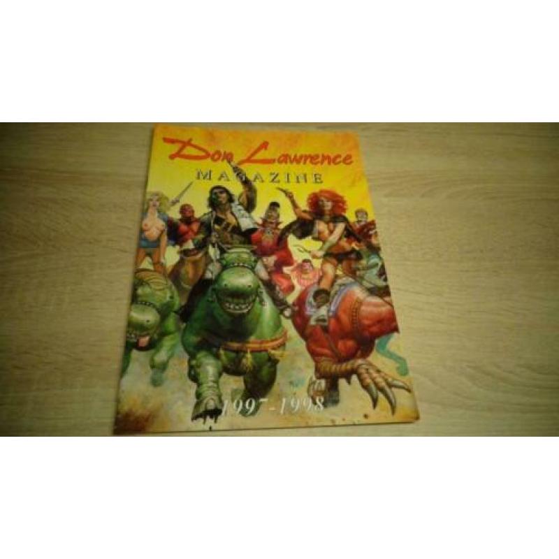 Don Lawrence stripboeken 1 stuks zgan staat