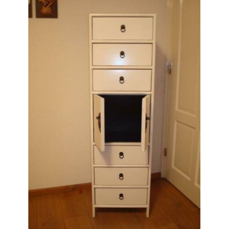 Mooie Chinese witte ladenkast