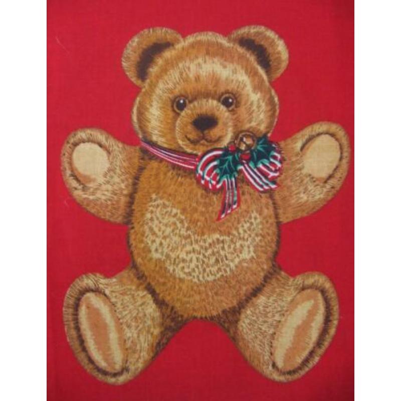 quilt panel knuffelbeer 30 x 110 cm 2,50
